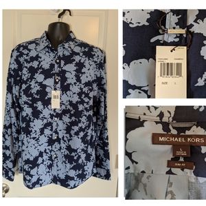 Michael Kors L Men's Long Sleeved Shirt